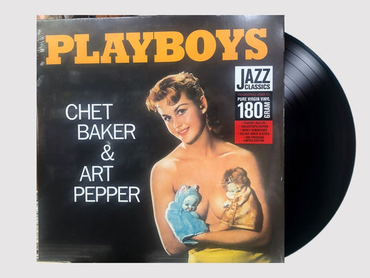 CHET BAKER & ART PEPPER - PLAYBOYS  LP