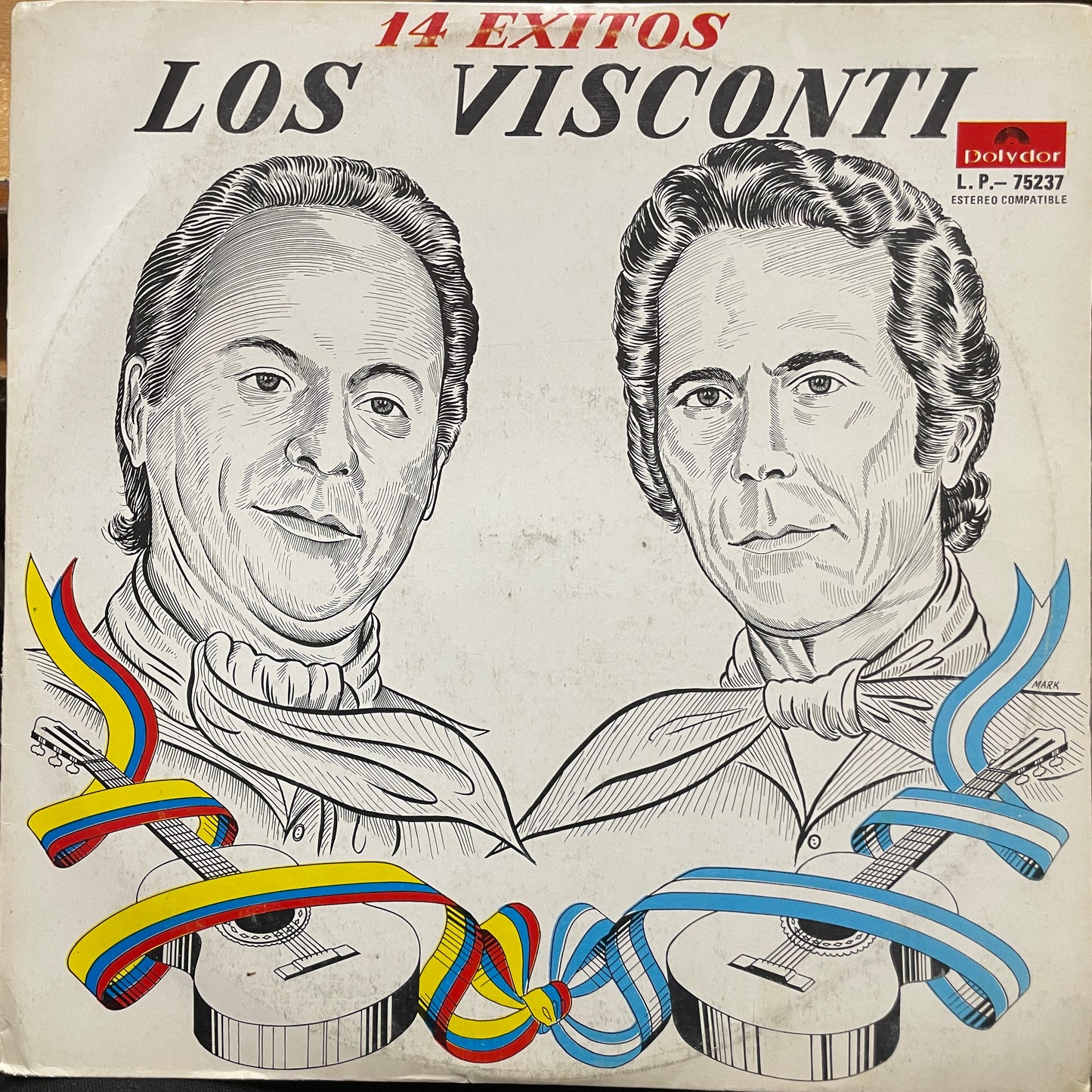 LOS VISCONTI - 14 EXITOS LP