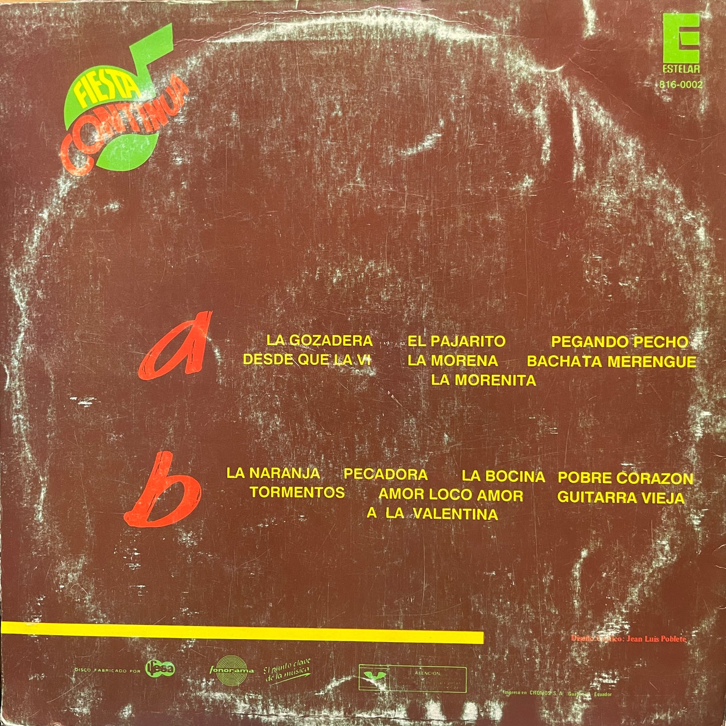 SONORA DINAMICA - FIESTA CONTINUA VOL.13 LP