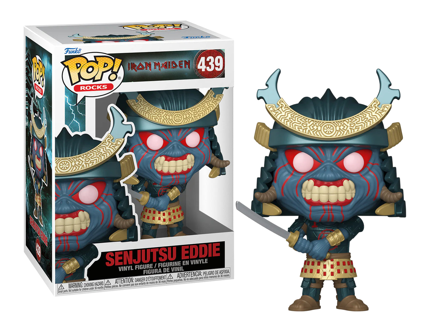 IRON MAIDEN - SENJUTSU EDDIE POP ROCKS 439