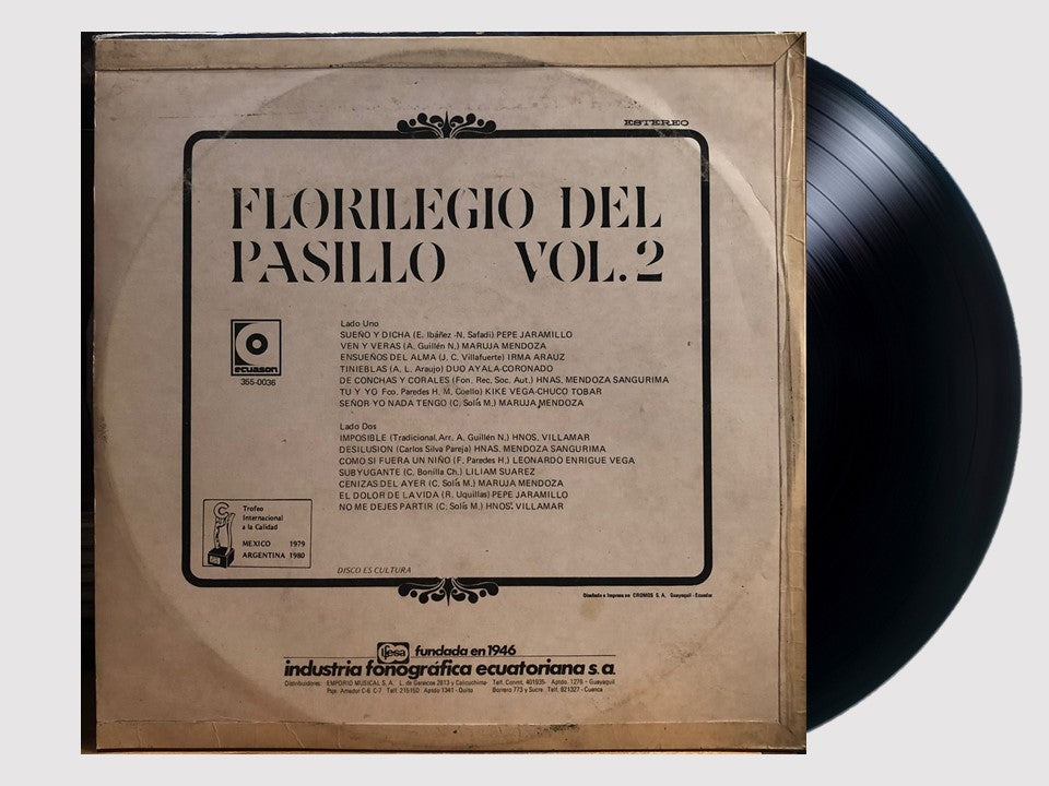 FLORILEGIO DEL PASILLO - VARIOS INTERPRETES VOL.2  / LP