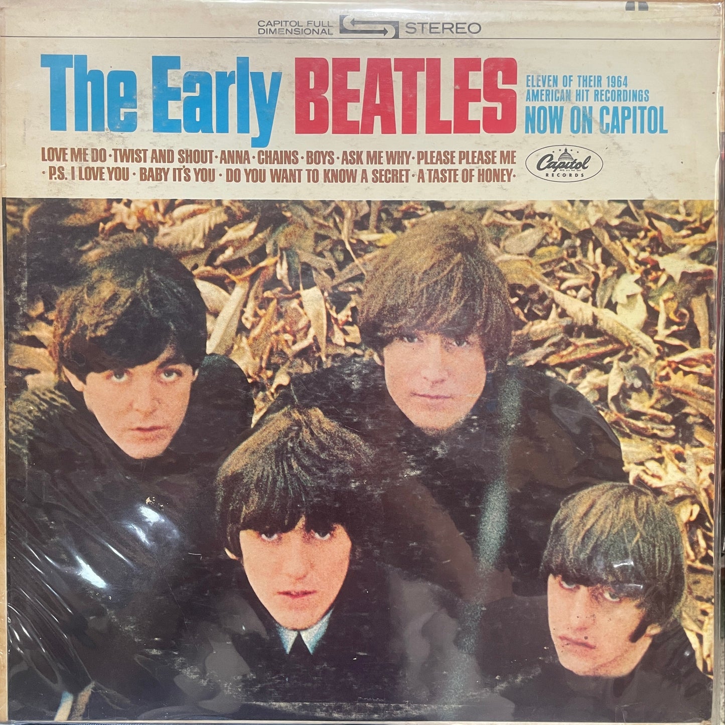 THE BEATLES - THE EARLY BEATLES LP  (DE EPOCA)