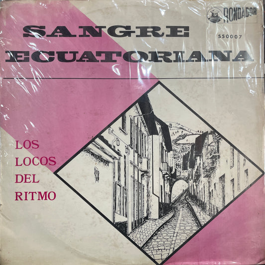 LOS LOCOS DEL RITMO - SANGRE ECUATORIANA LP (DE EPOCA)