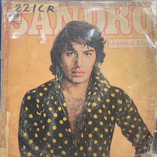 SANDRO - DESPUES DE 10 AÑOS LP (DE EPOCA)