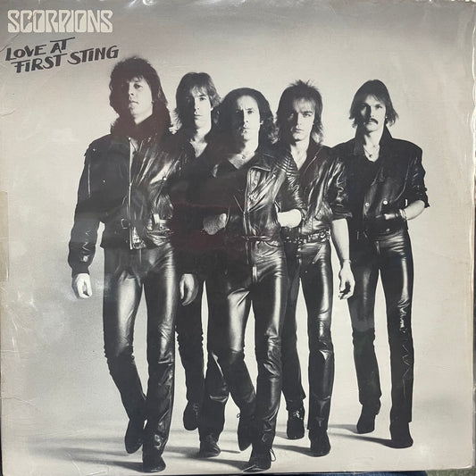 SCORPIONS - LOVE AT FIRST STING LP