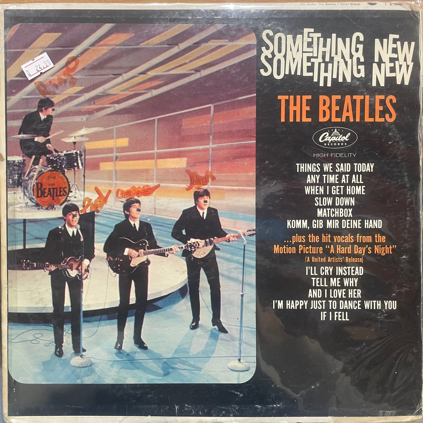 THE BEATLES - SOMETHING NEW LP