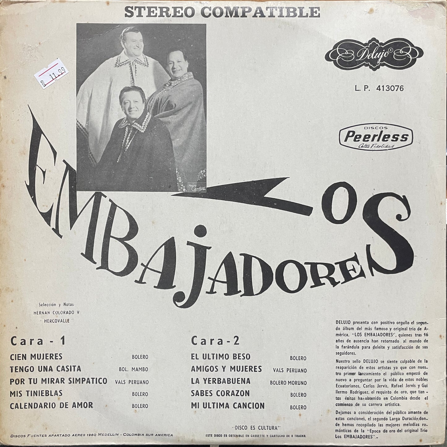 LOS EMBAJADORES - EPOCA DE ORO LP