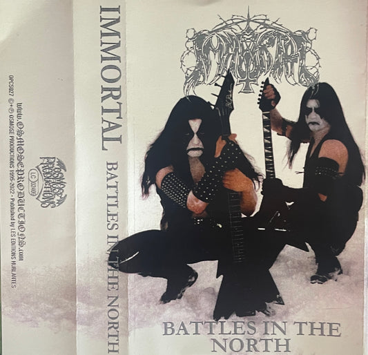IMMORTAL - BATTLES IN THE NORTH CASSETTE