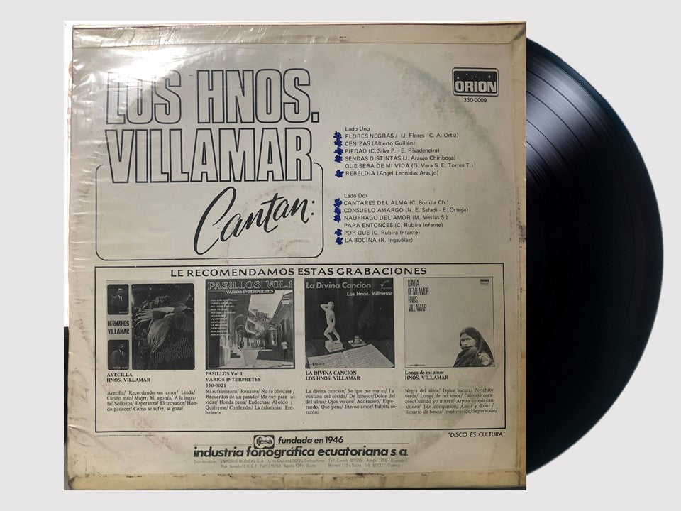 HNOS VILLAMAR - CANTAN LP