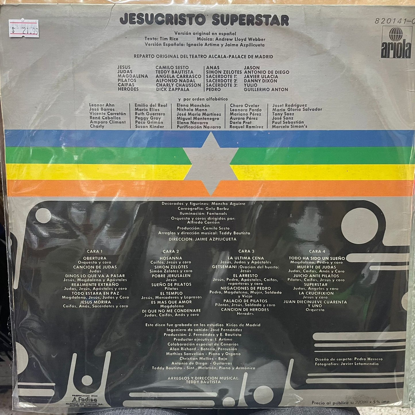 JESUCRISTO SUPERSTAR LP