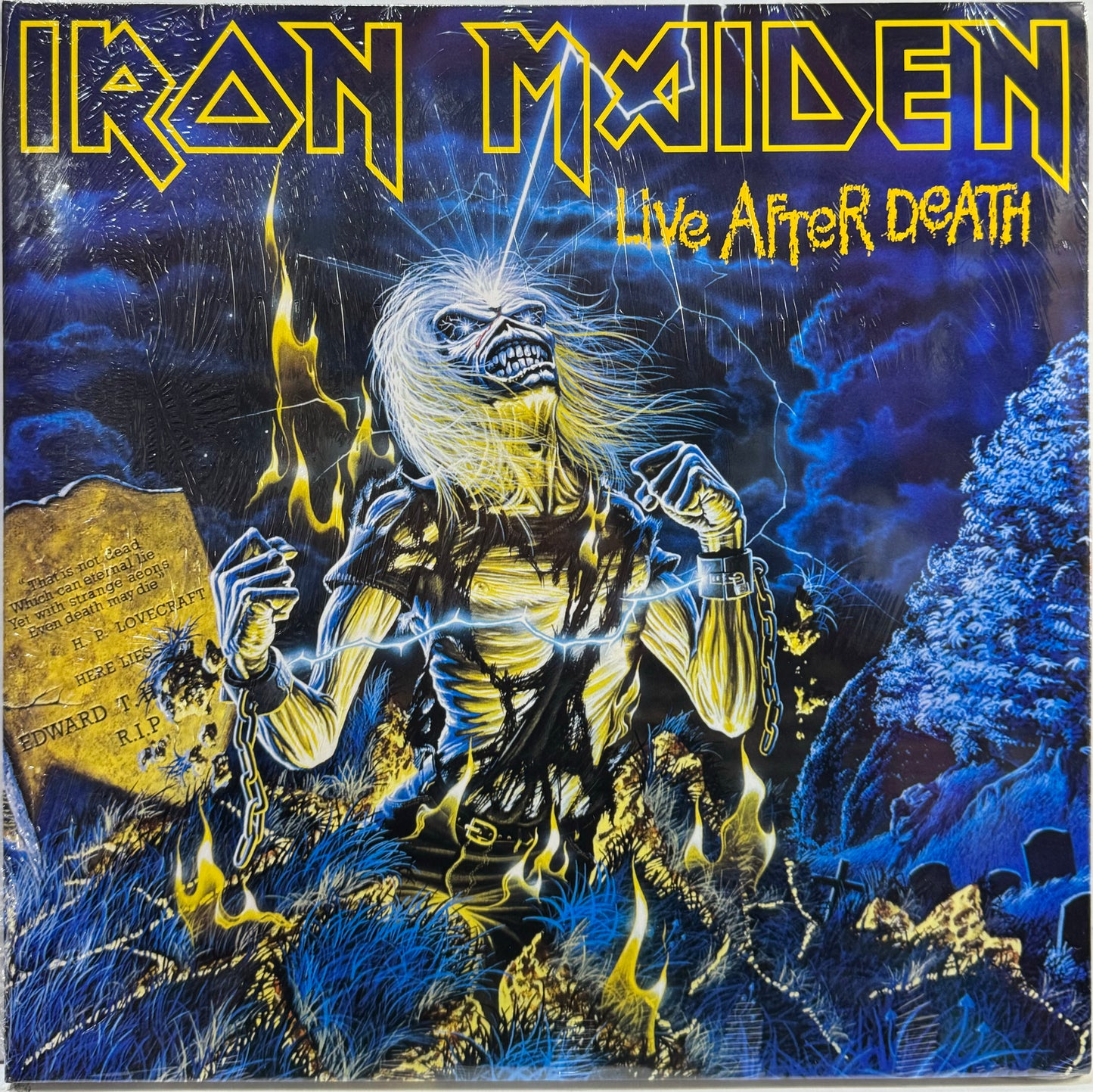 IRON MAIDEN - LIVE AFTER DEATH  2 LPS