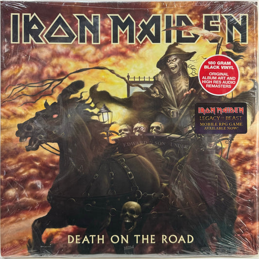 IRON MAIDEN - DEATH ON THE ROAD  2 LPS