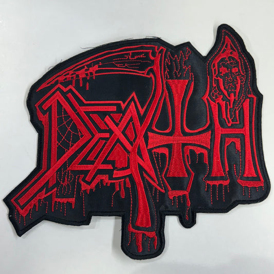 DEATH  PARCHE BORDADO GRANDE