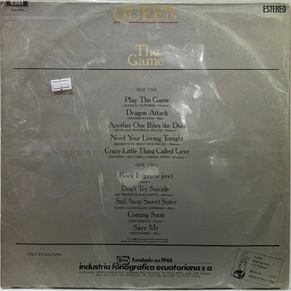 QUEEN - THE GAME  LP