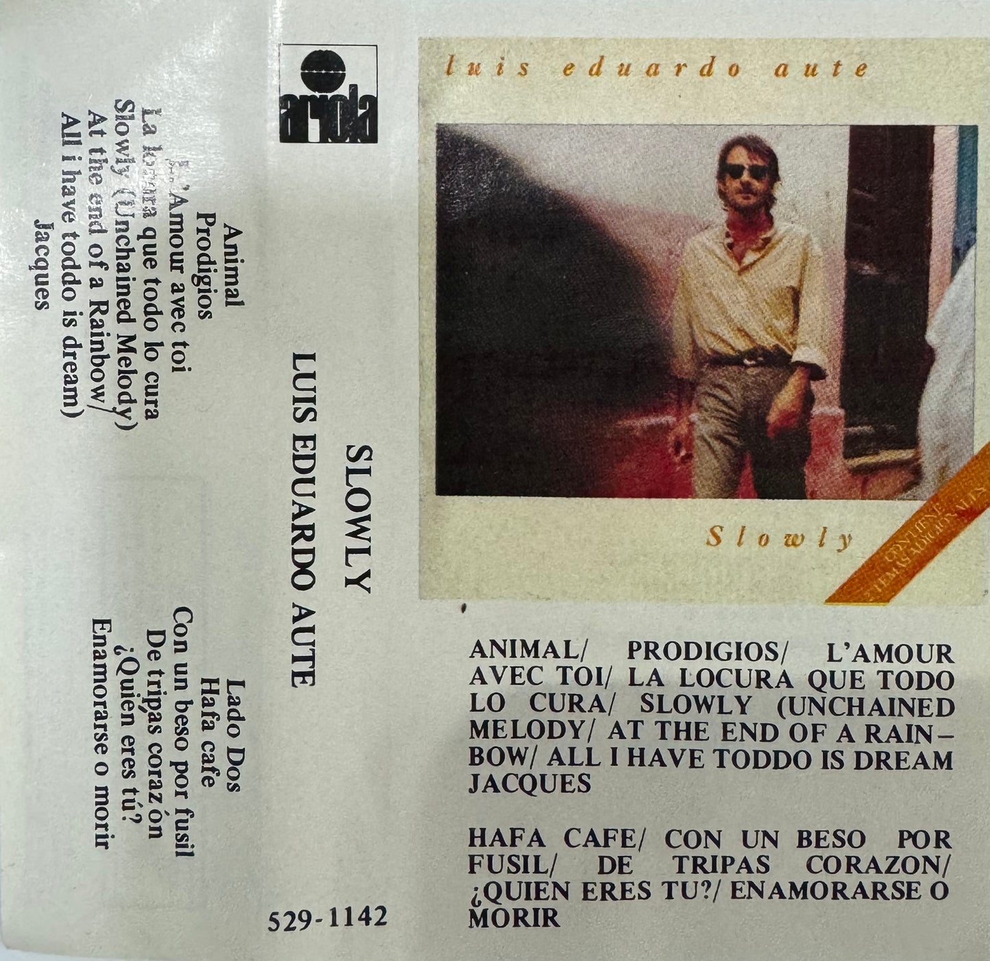 LUIS EDUARDO AUTE -  SLOWLY CASSETTE