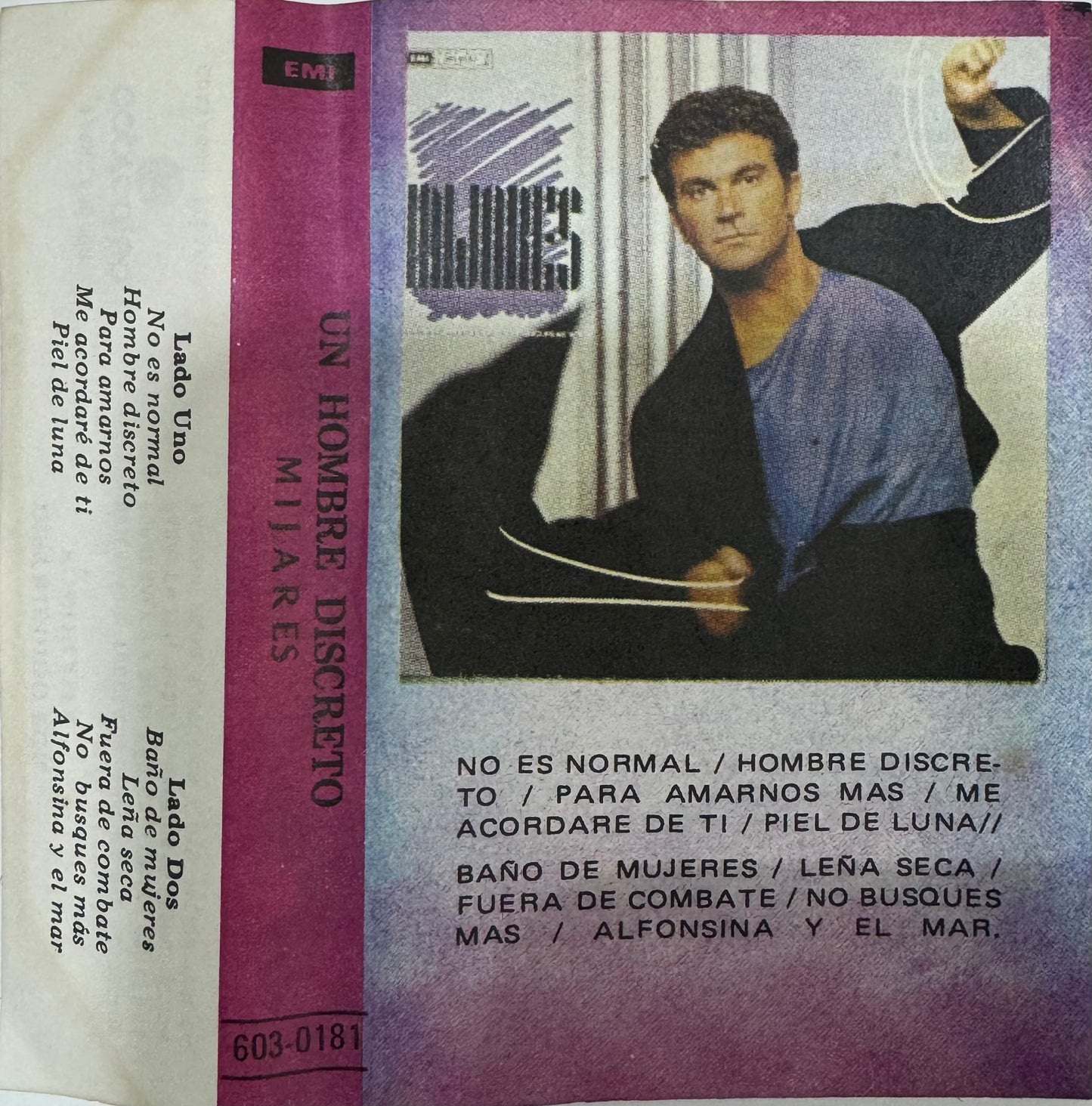 MIJARES- UN HOMBRE DISCRETO CASSETTE