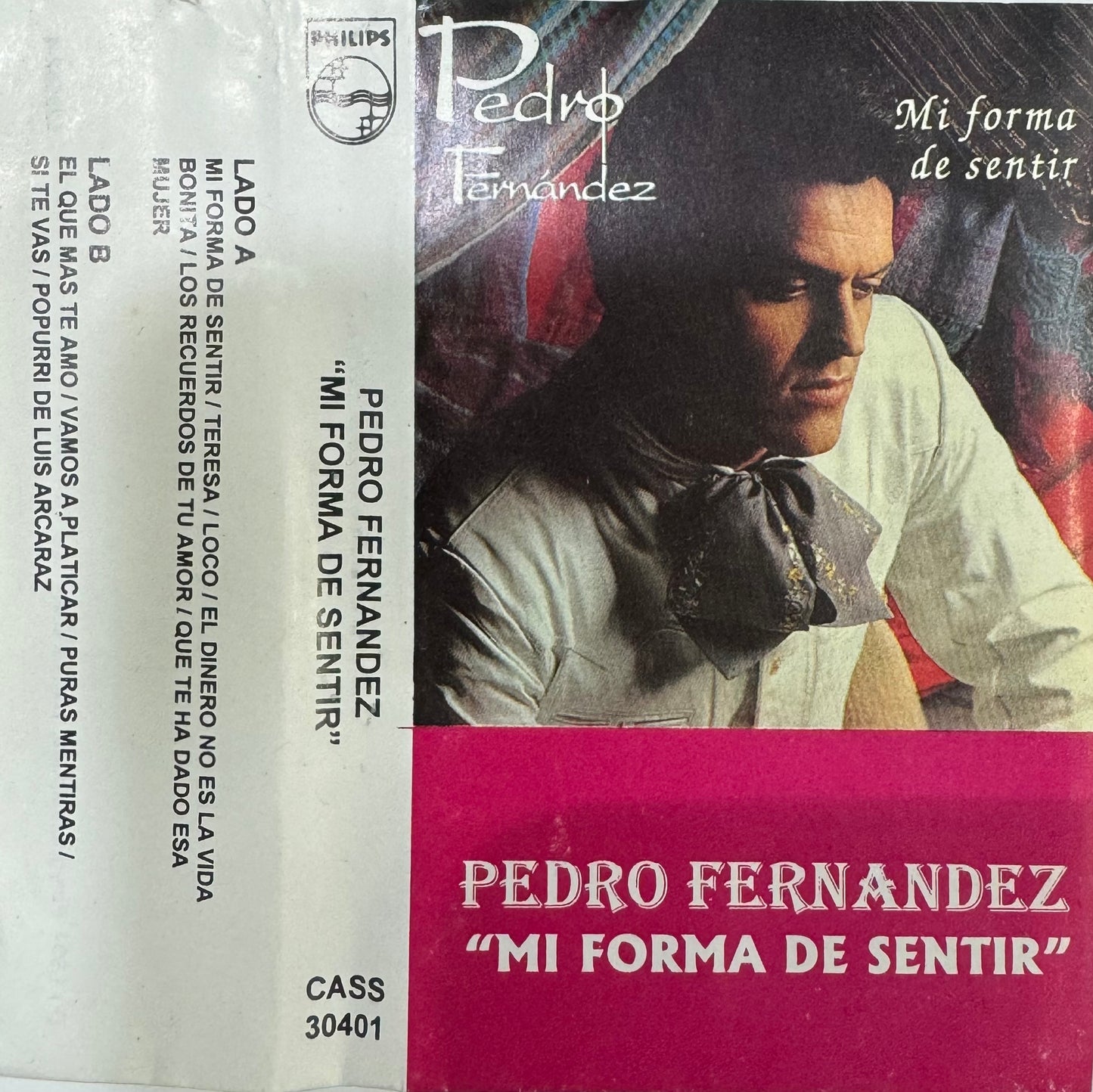 PEDRO FERNANDEZ - MI FORMA DE SENTIR CASSETTE