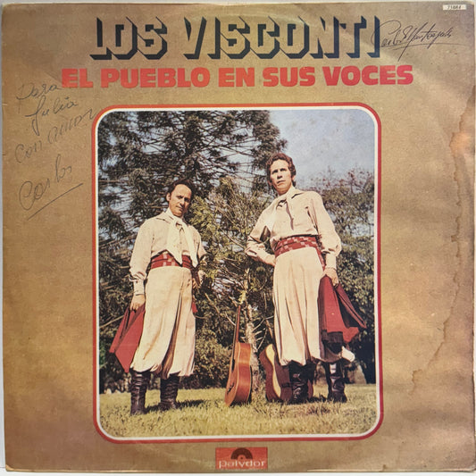 LOS VISCONTI - EL PUEBLO EN SUS VOCES  LP