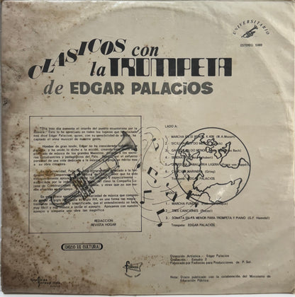 EDGAR PALACIOS - CLASICOS CON LA TROMPETA  LP