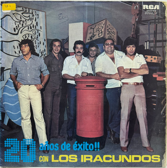 LOS IRACUNDOS - 20 AÑOS DE EXITOS  LP
