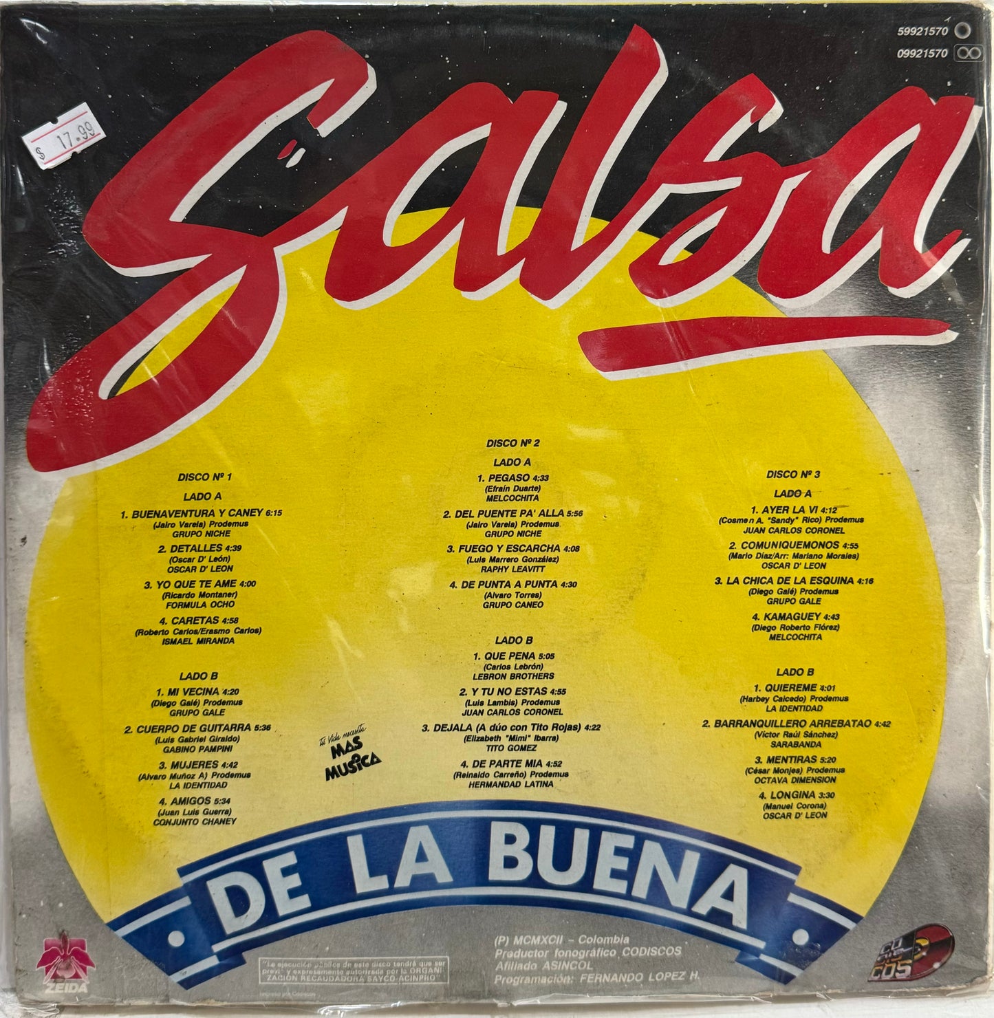 SALSA DE LA BUENA - TRIPLE LP