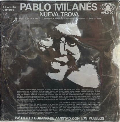 PABLO MILANES - NUEVA TROVA  LP