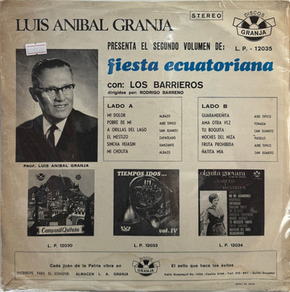 LOS BARRIEROS - FIESTA ECUATORIANA VOL. II LP