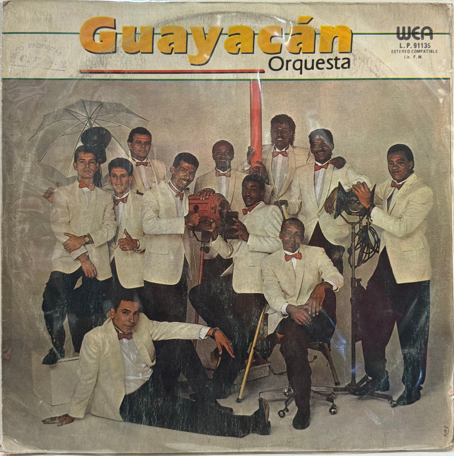 GUAYACAN ORQUESTA  - SENTIMENTAL DE PUNTA A PUNTA  LP