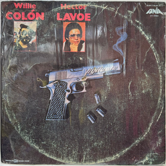 WILLIE COLON Y HECTOR LAVOE - VIGILANTE LP (DE EPOCA)