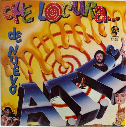 A.T.R - QUE LOCURA  LP