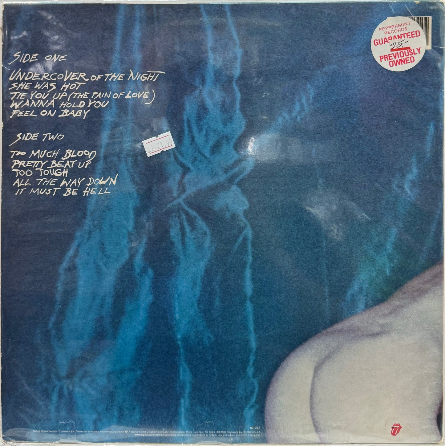 ROLLING STONES - UNDER COVER  LP
