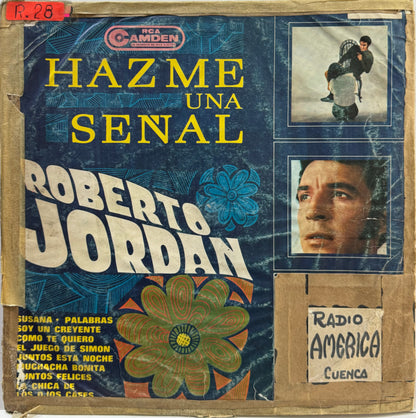 ROBERTO JORDAN - HAZME UNA SEÑAL  LP