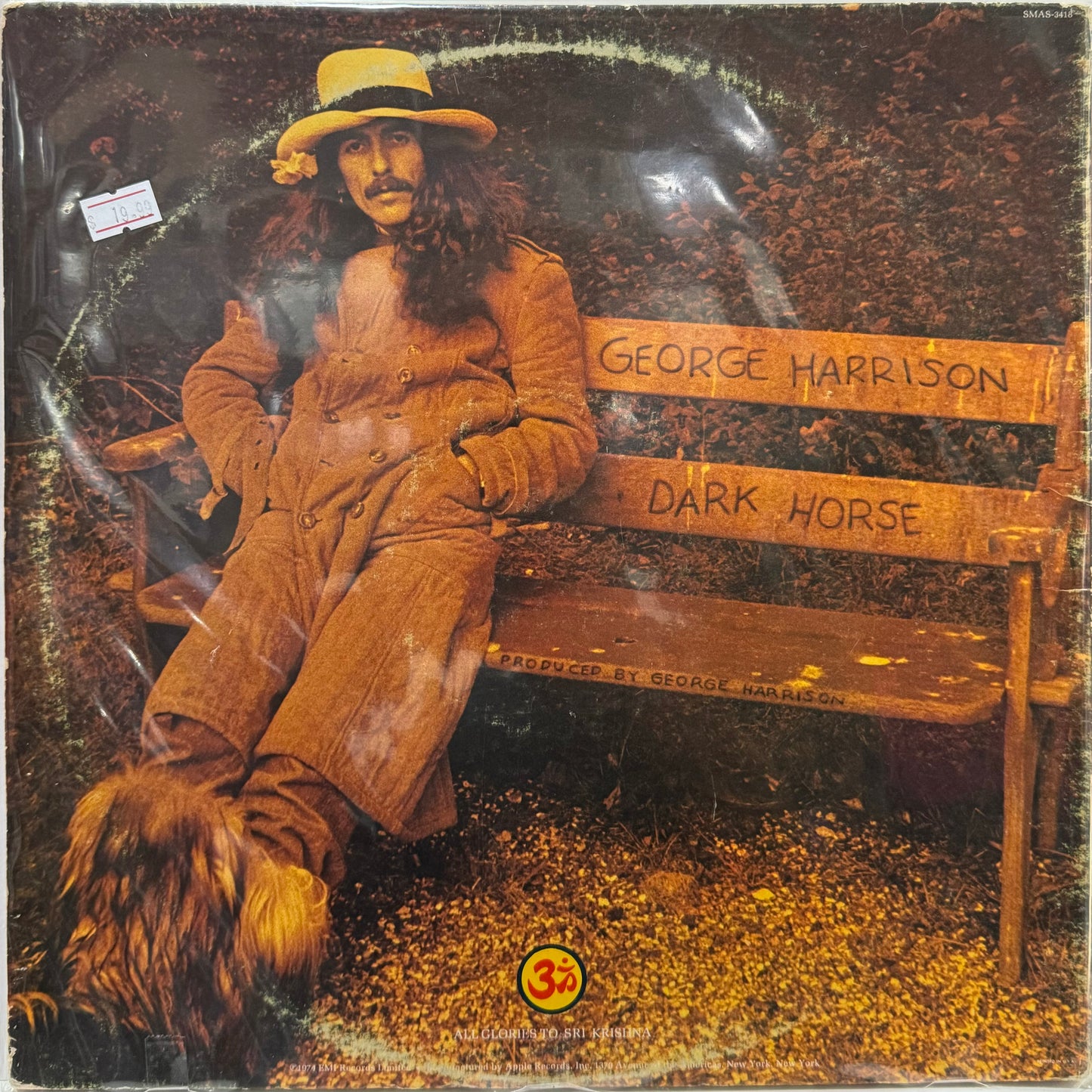 GEORGE HARRISON - DARK HORSE  LP