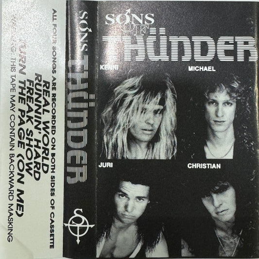 THUNDER - SONS  CASSETTE