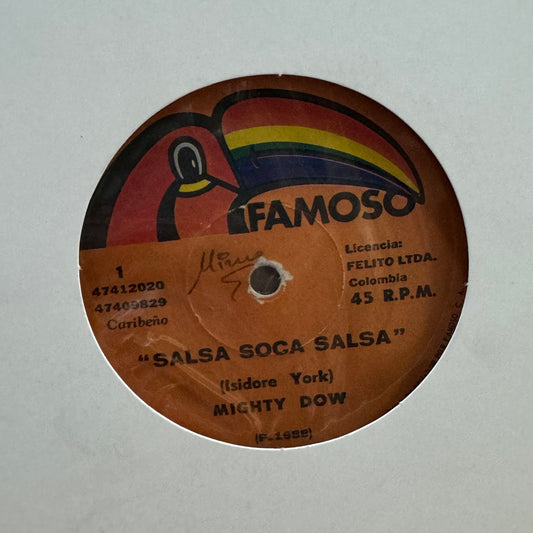 MIGHTY DOW - SALSA SOCA SALSA  LP (MAXI SINGLE)