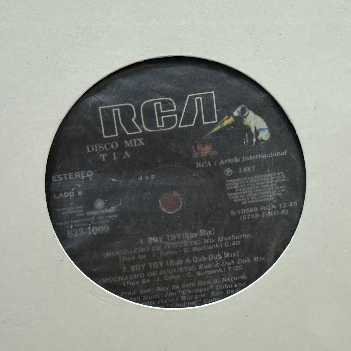 TIA - BOY TOY  LP (MAXI SINGLE)