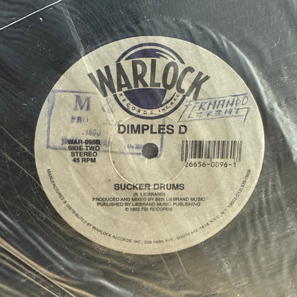 DIMPLES D - SUCKER DJ GROVE II  LP (MAXI SINGLE)