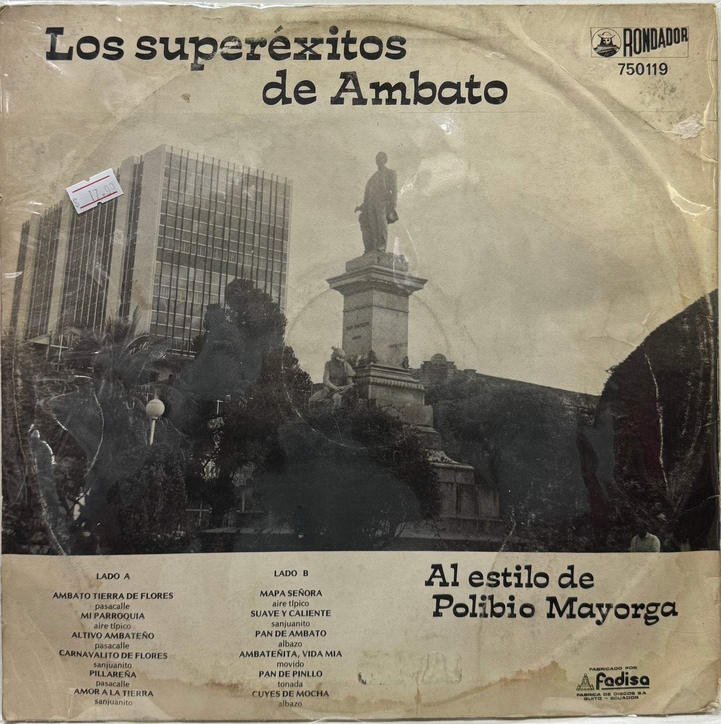 POLIBIO MAYORGA - LOS SUPEREXITOS DE AMBATO LP