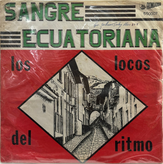 LOS LOCOS DEL RITMO - SANGRE ECUATORIANA LP (DE EPOCA)