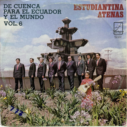 ESTUDIANTINA ATENAS - DE CUENCA PARA EL ECUADOR Y EL MUNDO VOL.6  LP