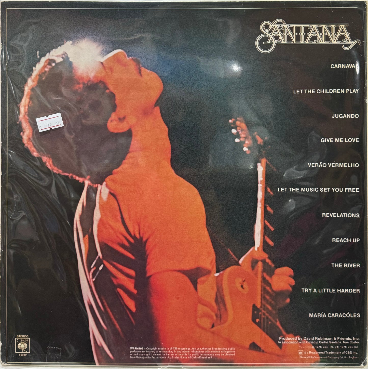 SANTANA - FESTIVAL  LP