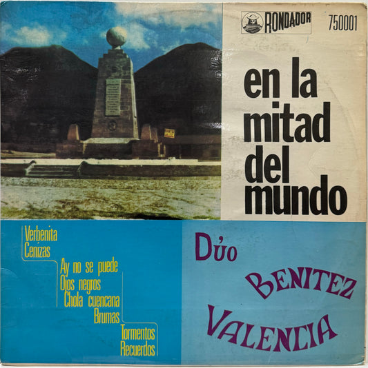 BENITEZ - VALENCIA - EN LA MITAD DEL MUNDO  LP