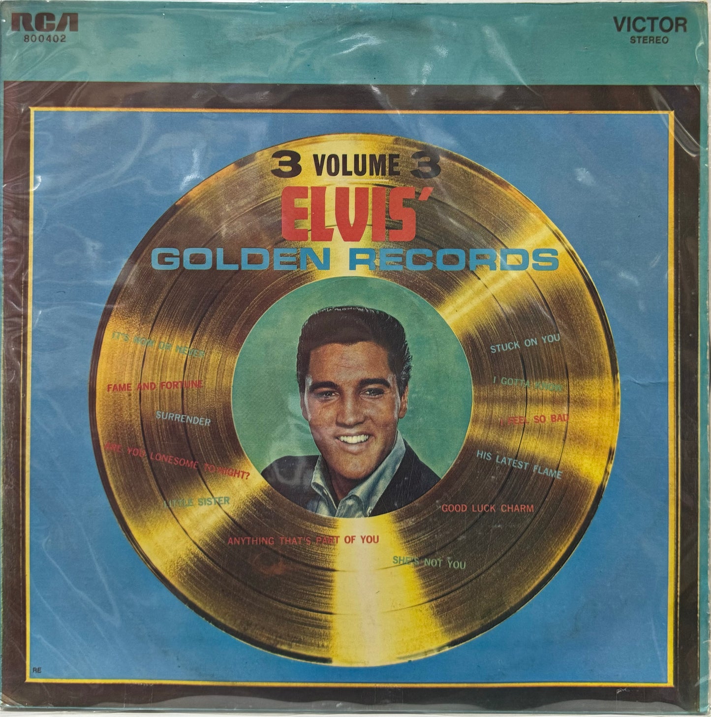 ELVIS - GOLDEN RECORDS VOLUME 3  LP