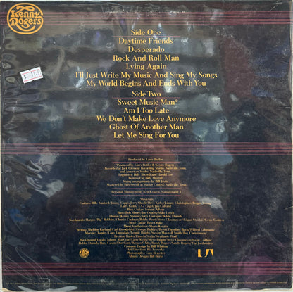 KENNY ROGERS - DAYTIME FRIENDS  LP