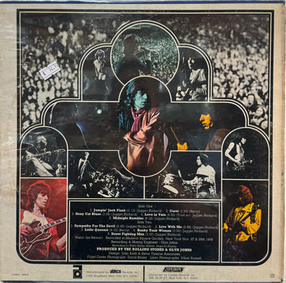 THE ROLLING STONES - IN CONCERT  GET YER YA  LP