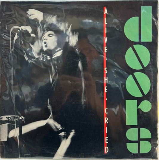 THE DOORS - ALIVE SHE CRIED  LP