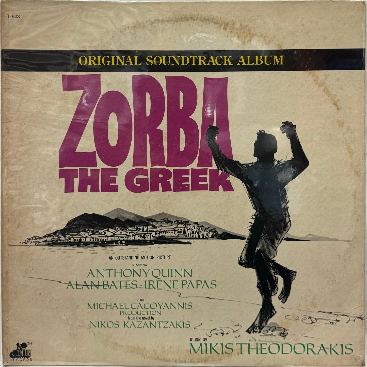 ZOBRA THE GREEK - ORIGINAL SOUNDTRACK ALBUM  LP