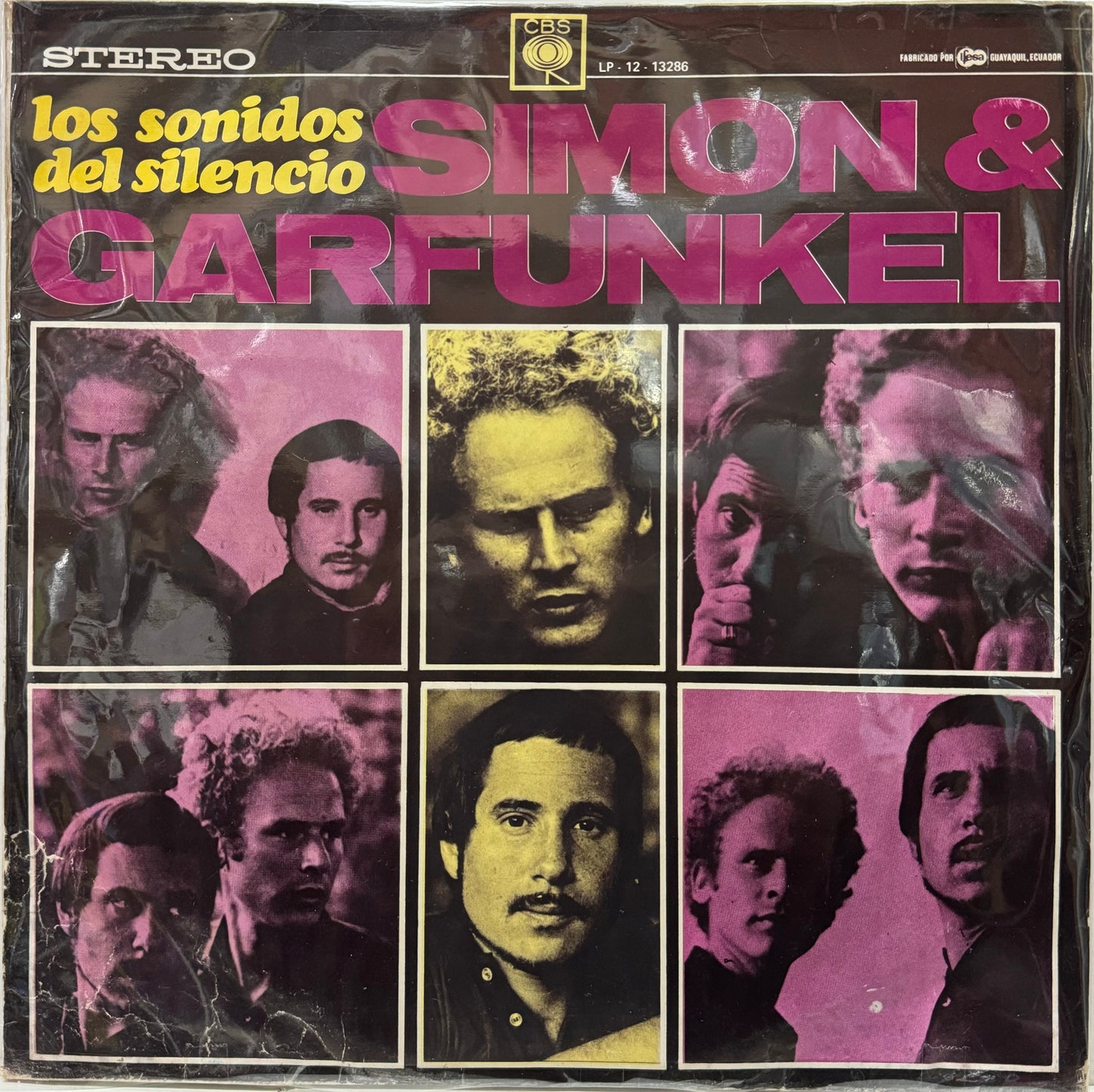 SIMON Y GARFUNKEL - LOS SONIDOS DEL SILENCIO  LP