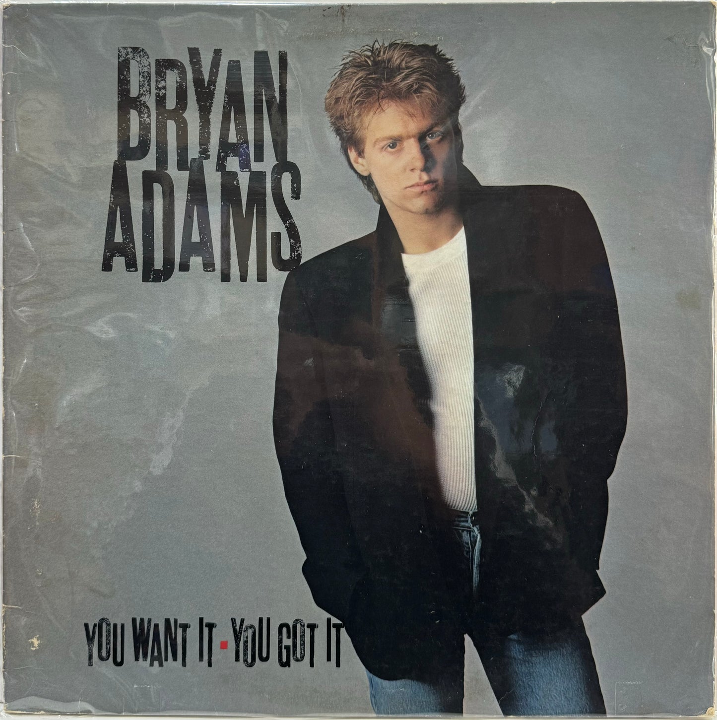 BRYAN ADAMS - YOU WANT IT YOU GOT IT  LP