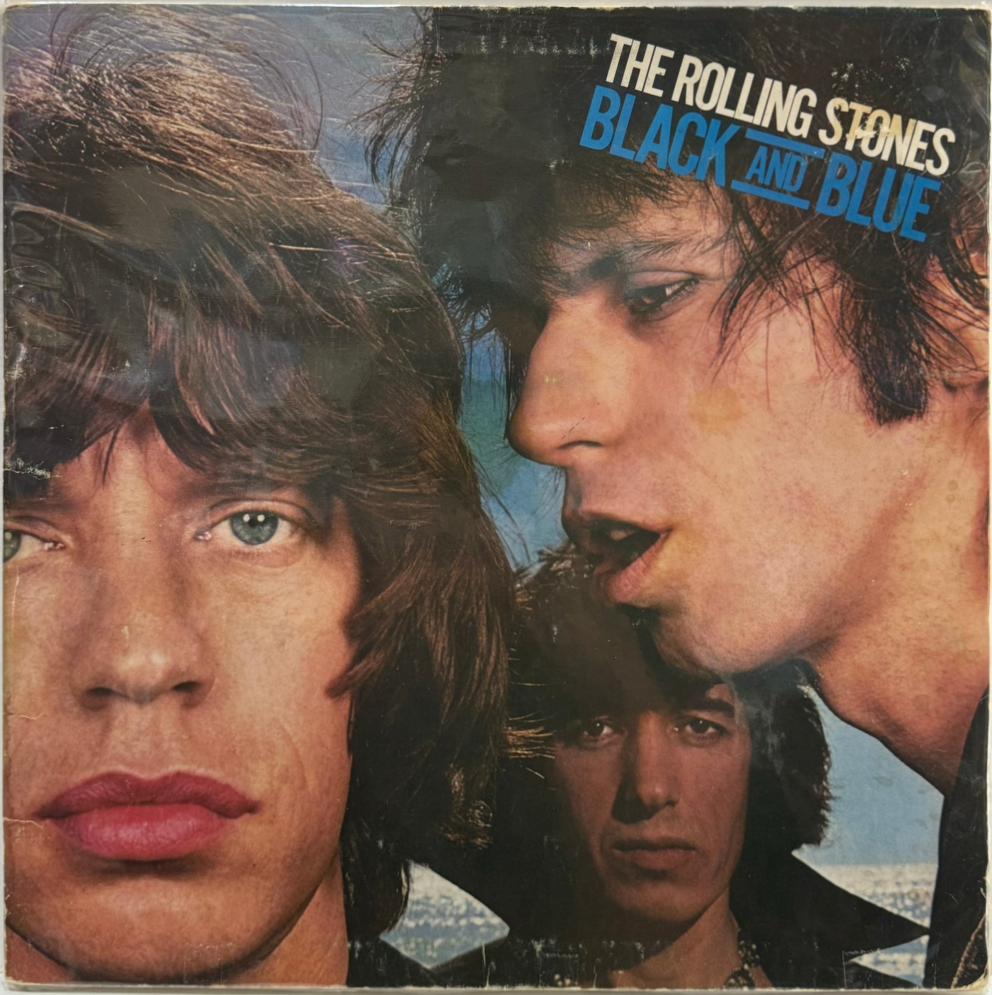 THE ROLLING STONES - BLACK  AND BLUE  LP